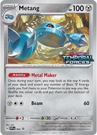Metang - 090 (Prerelease) - SV: Scarlet & Violet Promo Cards - Pokemon card