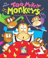 Too Many Monkeys Card Game - Gamewright - Boardgames card