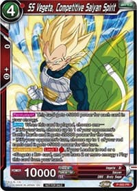 SS Vegeta, Competitive Saiyan Spirit (Deluxe Pack 2024 Vol.1) - Promotion Cards - Dragon Ball Super: Masters card