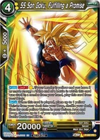 SS Son Goku, Fulfilling a Promise (Deluxe Pack 2024 Vol.1) - Promotion Cards - Dragon Ball Super: Masters card
