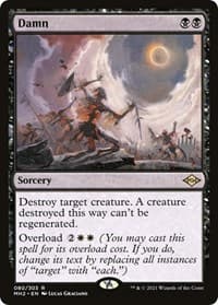 Damn - Promo Pack: Murders at Karlov Manor - Magic: The Gathering card