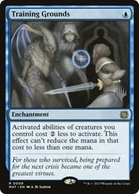 Training Grounds - Promo Pack: Murders at Karlov Manor - Magic: The Gathering card