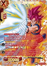 SSG Son Goku, Crimson Guardian Deity (Collector Booster Gold) - Beyond Generations - Dragon Ball Super: Masters card