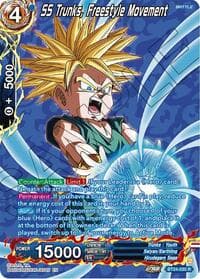 SS Trunks, Freestyle Movement (Collector Booster Silver) - Beyond Generations - Dragon Ball Super: Masters card
