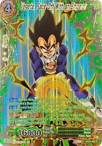 Vegeta, Face-Off With an Emperor (Collector Booster Gold) - Beyond Generations - Dragon Ball Super: Masters card