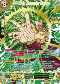 SS3 Broly, Rampaging Express (Collector Booster Gold) - Beyond Generations - Dragon Ball Super: Masters card