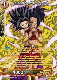 Kale & Caulifla, Preparations for Potara-Fusion (Collector Booster Silver) - Beyond Generations - Dragon Ball Super: Masters card