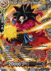 SS4 Son Goku, Start of a Fierce Battle (Collector Booster Silver) - Beyond Generations - Dragon Ball Super: Masters card