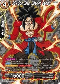 SS4 Son Goku, Opening Gambit (Collector Booster Silver) - Beyond Generations - Dragon Ball Super: Masters card