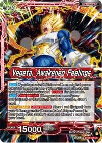 Vegeta // Vegeta, Awakened Feelings (Collector Booster Foil) - Beyond Generations - Dragon Ball Super: Masters card
