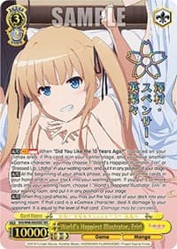 World's Happiest Illustrator, Eriri (SEC) - Saekano the Movie: Finale - Weiss Schwarz card