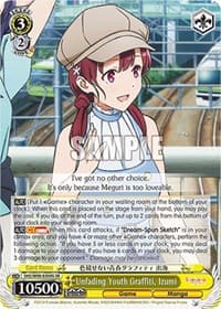 Unfading Youth Graffiti, Izumi (SR) - Saekano the Movie: Finale - Weiss Schwarz card