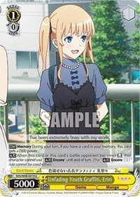 Unfading Youth Graffiti, Eriri - Saekano the Movie: Finale - Weiss Schwarz card