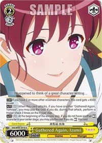 Gathered Again, Izumi - Saekano the Movie: Finale - Weiss Schwarz card