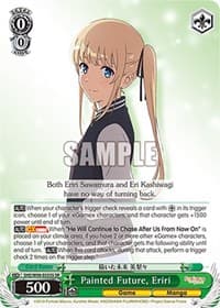 Painted Future, Eriri (SR) - Saekano the Movie: Finale - Weiss Schwarz card