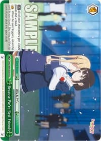Because We're Best Friends - Saekano the Movie: Finale - Weiss Schwarz card