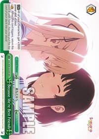Because We're Best Friends (RRR) - Saekano the Movie: Finale - Weiss Schwarz card