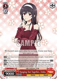 Hanging Out Together, Utaha - Saekano the Movie: Finale - Weiss Schwarz card