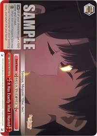 It Was Exactly What I Wanted - Saekano the Movie: Finale - Weiss Schwarz card