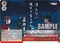 How To Raise A Boring Girlfriend Finale (RRR) - Saekano the Movie: Finale - Weiss Schwarz card