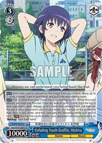 Unfading Youth Graffiti, Michiru (SR) - Saekano the Movie: Finale - Weiss Schwarz card
