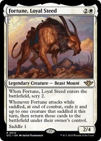 Fortune, Loyal Steed - Outlaws of Thunder Junction - Magic: The Gathering card