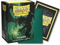 Dragon Shield Dual Matte Standard Sleeves - Power (100-Pack) - Dragon Shield Card Sleeves - Card Sleeves card