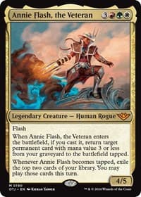 Annie Flash, the Veteran - Outlaws of Thunder Junction - Magic: The Gathering card