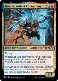 Kraum, Violent Cacophony - Outlaws of Thunder Junction - Magic: The Gathering card
