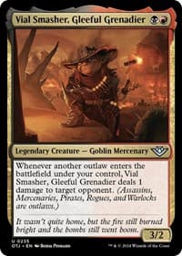 Vial Smasher, Gleeful Grenadier - Outlaws of Thunder Junction - Magic: The Gathering card