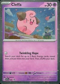 Cleffa - 095 - SV: Scarlet & Violet Promo Cards - Pokemon card