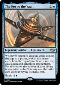 The Key to the Vault - Outlaws of Thunder Junction - Magic: The Gathering card