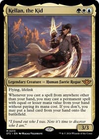 Kellan, the Kid - Outlaws of Thunder Junction - Magic: The Gathering card
