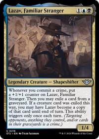 Lazav, Familiar Stranger - Outlaws of Thunder Junction - Magic: The Gathering card