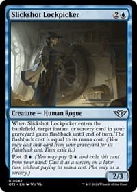 Slickshot Lockpicker - Outlaws of Thunder Junction - Magic: The Gathering card