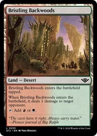 Bristling Backwoods - Outlaws of Thunder Junction - Magic: The Gathering card