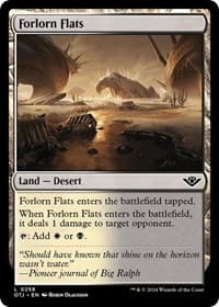 Forlorn Flats - Outlaws of Thunder Junction - Magic: The Gathering card