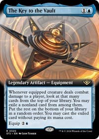 The Key to the Vault (Extended Art) - Outlaws of Thunder Junction - Magic: The Gathering card