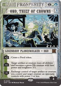 Oko, Thief of Crowns - Outlaws of Thunder Junction: Breaking News - Magic: The Gathering card