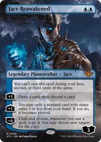 Jace Reawakened (Borderless) - Outlaws of Thunder Junction - Magic: The Gathering card