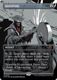 Grindstone (Textured Foil) - Outlaws of Thunder Junction: Breaking News - Magic: The Gathering card