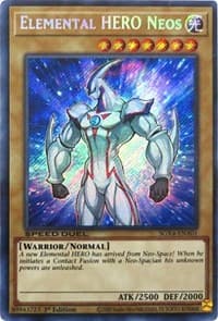 Elemental HERO Neos (Secret Rare) - Speed Duel GX: Midterm Destruction - YuGiOh card