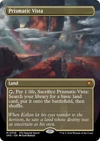 Prismatic Vista (Borderless) - Special Guests - Magic: The Gathering card