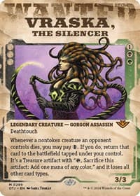 Vraska, the Silencer (Showcase) - Outlaws of Thunder Junction - Magic: The Gathering card