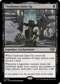 Tinybones Joins Up - Outlaws of Thunder Junction - Magic: The Gathering card
