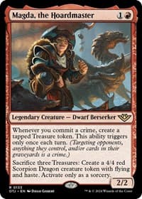 Magda, the Hoardmaster - Outlaws of Thunder Junction - Magic: The Gathering card
