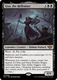 Gisa, the Hellraiser - Outlaws of Thunder Junction - Magic: The Gathering card