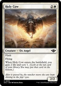 Holy Cow - Outlaws of Thunder Junction - Magic: The Gathering card