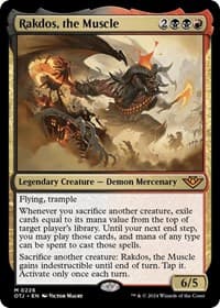 Rakdos, the Muscle - Outlaws of Thunder Junction - Magic: The Gathering card