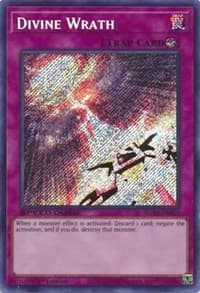 Divine Wrath (Secret Rare) - Speed Duel GX: Midterm Destruction - YuGiOh card